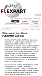 Mobile Screenshot of flexpart.eu